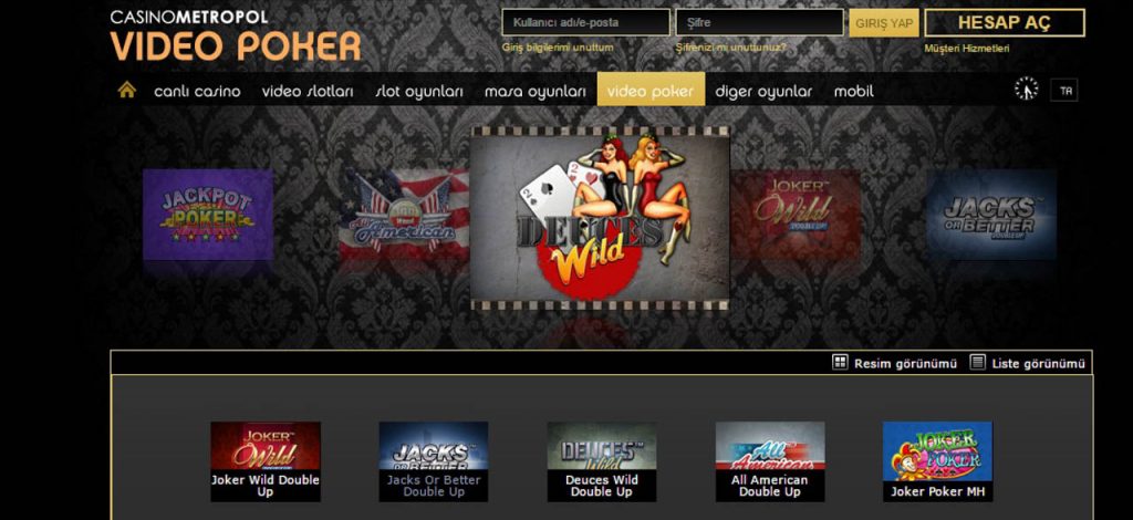Casino Metropol Canlı Casino Oyunları Nelerdir