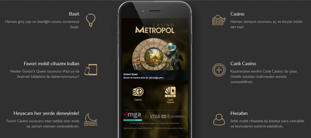 Casino Metropol Giriş Adresi ve Yeni Link