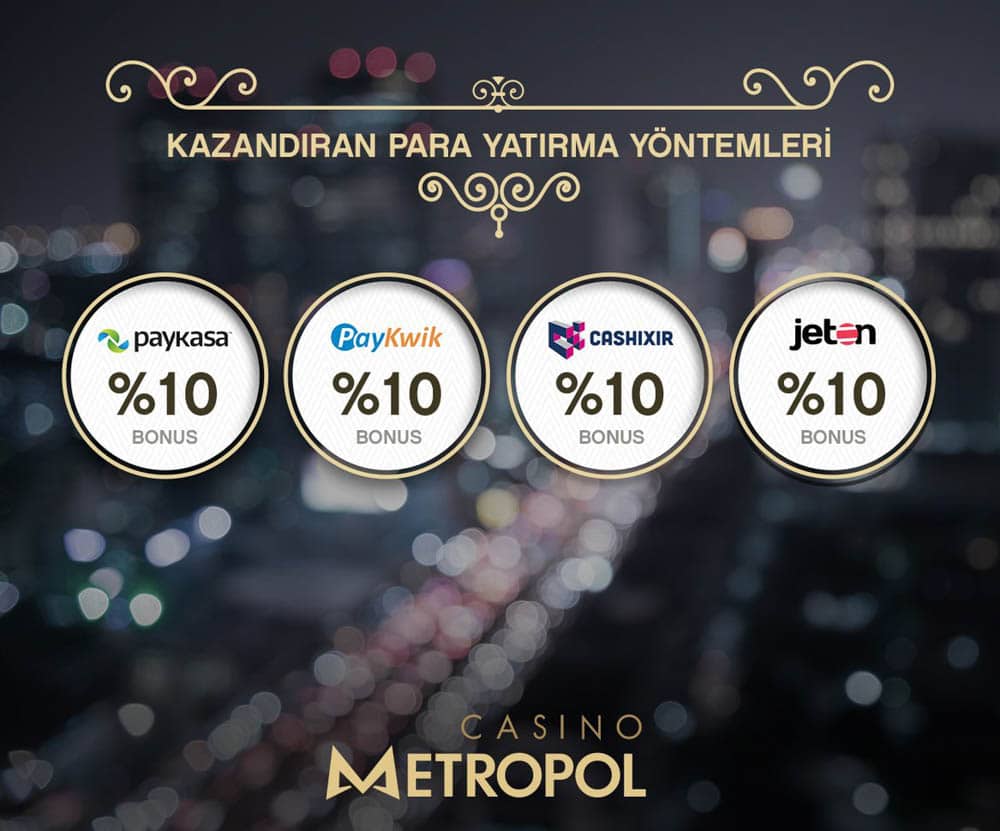 Casino Metropol Bonusları Nasıl Alınır