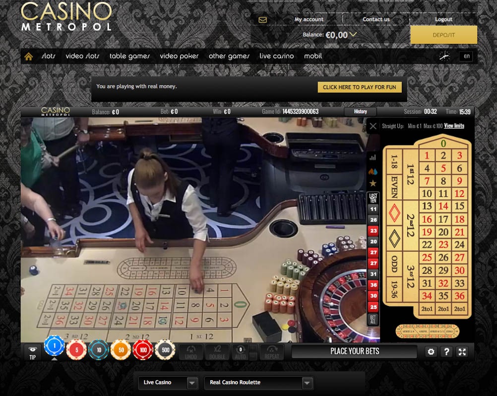 Casino Metropol Slot Oyunları