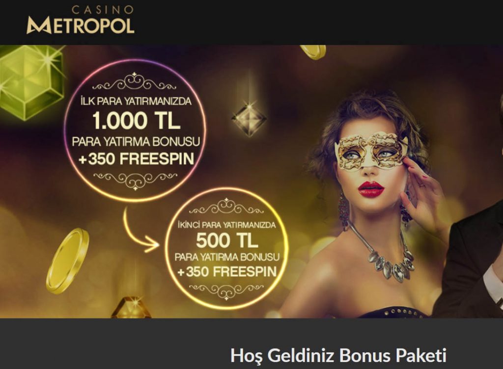 Casino Metropol İlk Para Yatırma Bonusu